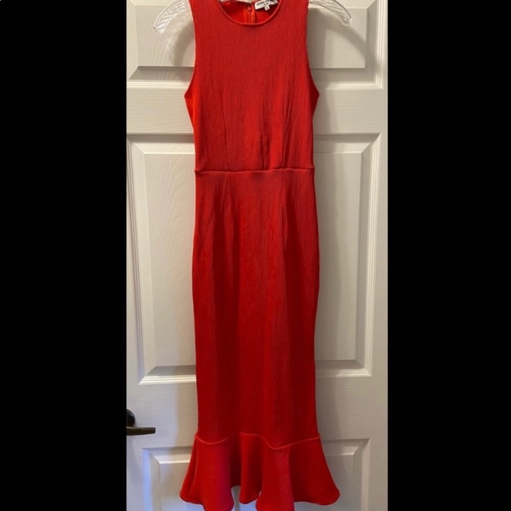 Opening Ceremony Midi Sheath Textured Dress XSmall